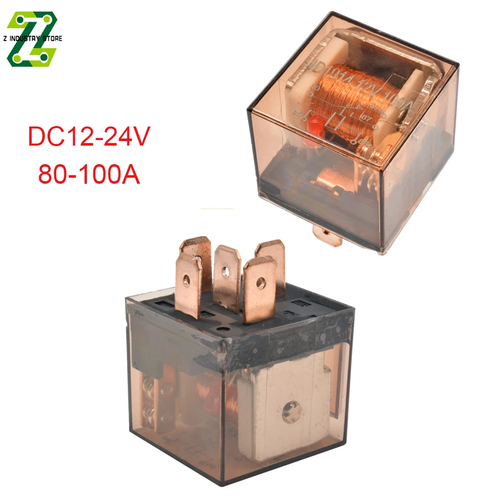 Waterproof Automotive Relay 12V 80-100A 24V 5Pin SPDT Car Control Device Relays High Capacity Switching | Обустройство дома