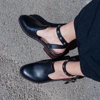 

Sarairis On Sale Trendy Luxury Design Genuine Leather Leisure Summer Shoes Woman Skin Sandals