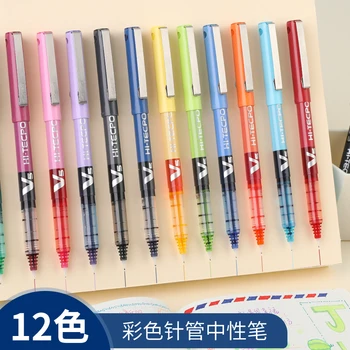 

Japan Pilot V5 Direct-fluid-roller Pen 0.5 Business Office Signature Pen Students Use Test Pens Large Capacity 12PCS