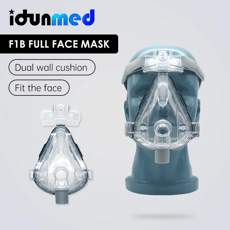 BMC CPAP BPAP ТЧСЖ анфас маска Размеры S/M/L с регулируемым ремешком зажим для аппарат