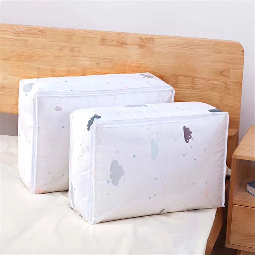 

1PCS Luggage Pouches Packing Organizers Foldable Clothes Quilts Blanket Organizer Bags Closet Sweater home Organizer Box