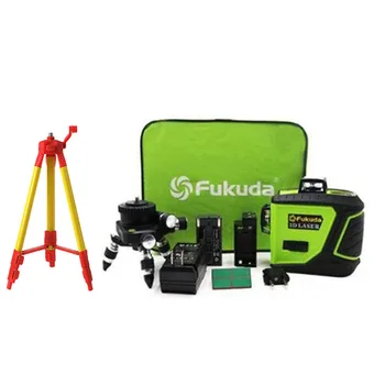New 12 Line 3D laser level 360 Vertical And Horizontal Laser Level Self-leveling Cross Line 3D Green Laser Level with outdoor