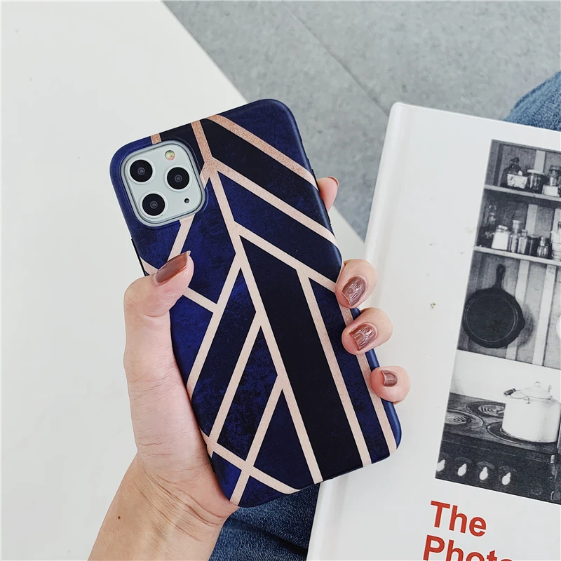 Ретро сетка из ромба чехол для телефона для iphone 11promax XS Max X XR 8 7 6 S Plus задняя крышка Модный мягкий IMD чехол для телефона s