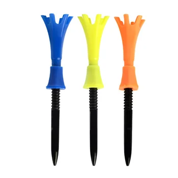 

3pcs Golf Tees Practical Useful Golf Accessories Golf Training Supplies Golf Gadget for Inside Outside