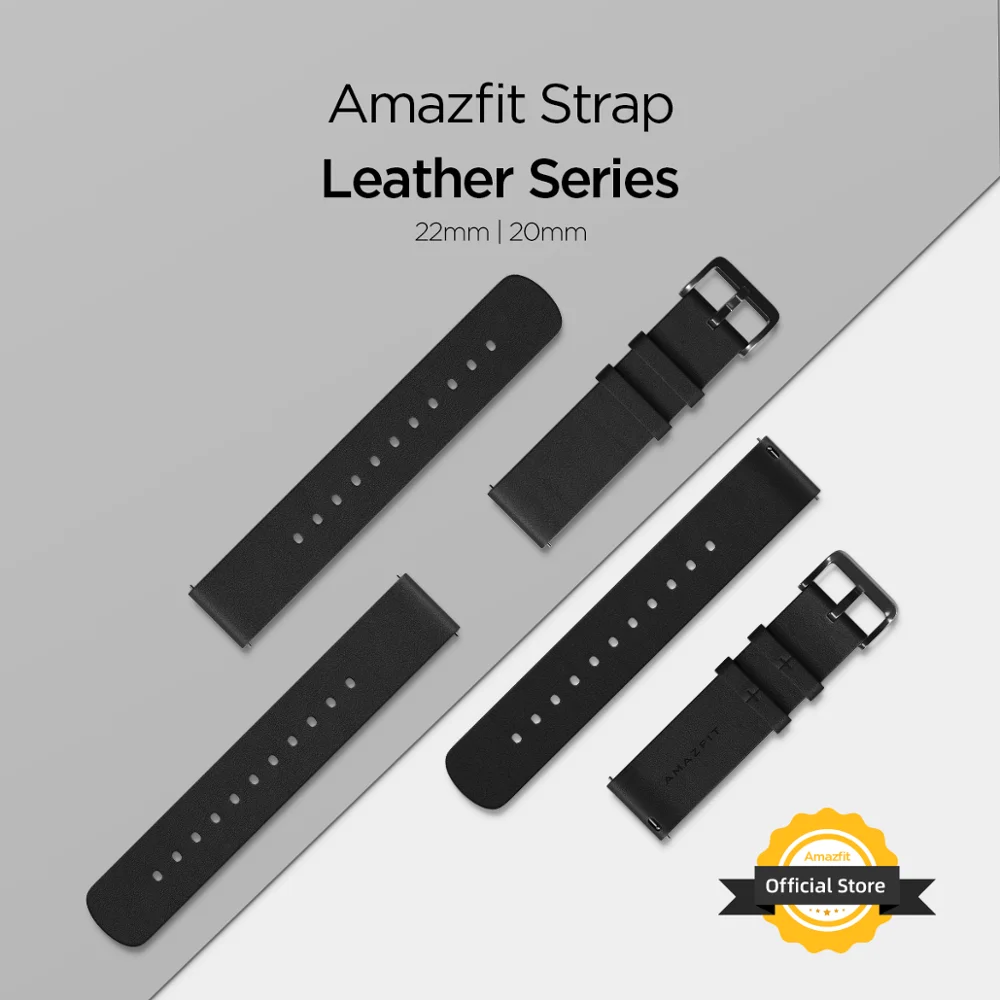 Amazfit Lederen Band 20Mm/22Mm Originele Accessoires Voor Smartwatch|Smart  Accessories| - AliExpress