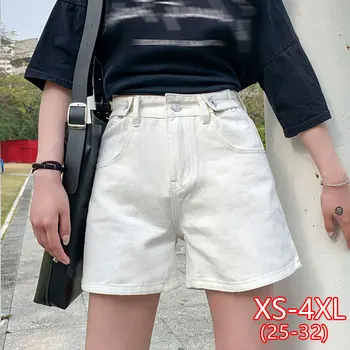 

Real Picture New Spring And Summer Loose Loose Wide Denim Shorts Women's Hong Kong Wind Curled Wild Shorts 2020