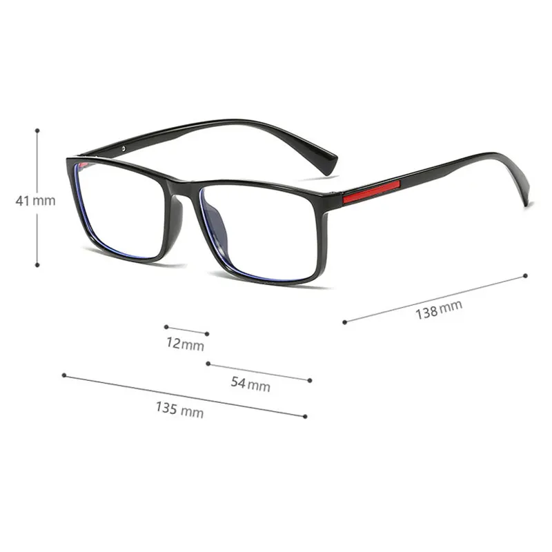 Анти-синий светильник, блокирующие очки, снижают усталость, рабочие очки для компьютера, защитные очки для глаз, оптические очки, оправа для мужчин TR90