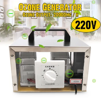 

AC 220V Ozone Generator Ozone Machine Air Purifier Air cleaner Disinfection Sterilization Cleaning Formaldehyde Home Air Purifie