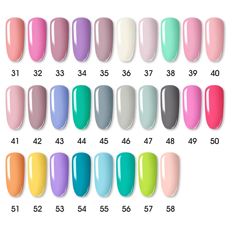 ROSALIND 7ML Nail Gel Polish Hybrid Varnishes All For Manicure Nails Art Base Top Coat UV Lamp Vernis Semi Permanent Varnishes