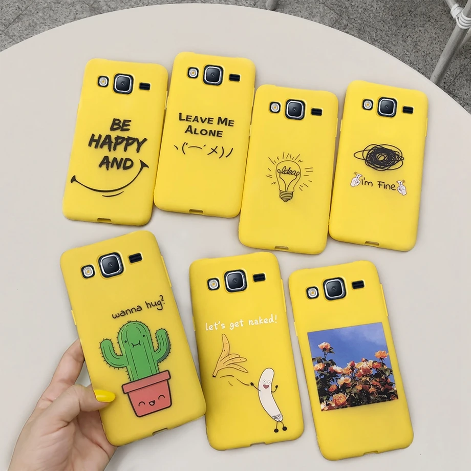 Чехол для Samsung Galaxy J5 2015 J500 J500H J500F мягкий чехол телефона карамельных цветов 5 0 дюйма
