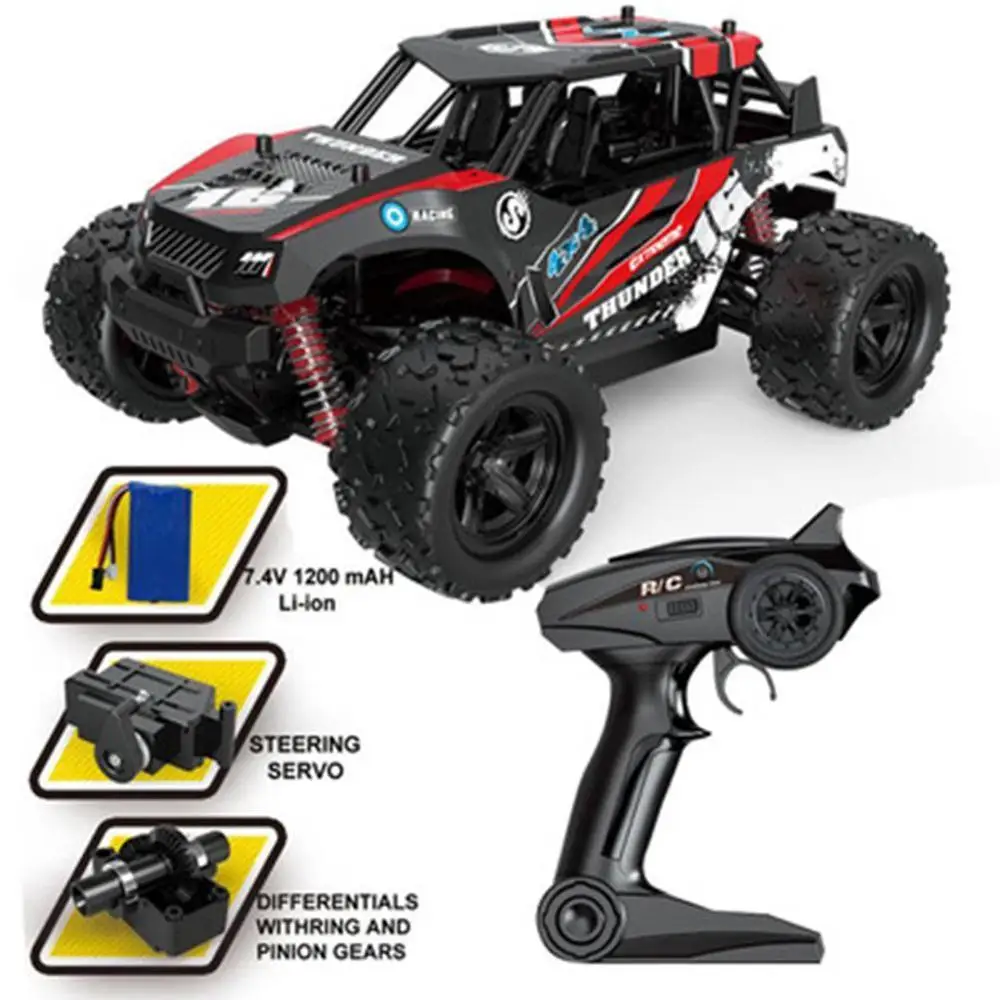 

40 + MPH 1/12 Schaal RC Auto 2.4G 4WD High Speed Fast Remote Controlled Hobby Remote Control Car