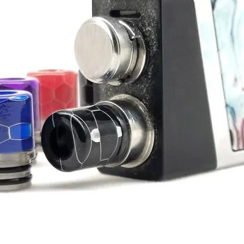 

Resin 510 Drip Tip For RDA Atomizer Wide Bore Mouthpiece Vape Pen Drip Tips 510 For Smok Alpha