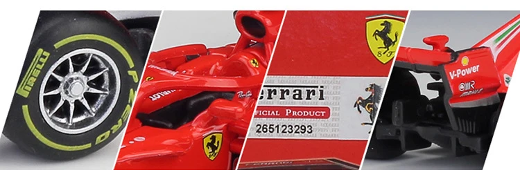 Bburago литой 1:43 автомобиль металлический Ferrari F1 модель автомобиля Formulaa 1 гоночный автомобиль Formule 1 SF70H& 71H& 90 сплав игрушка автомобиль коллекция