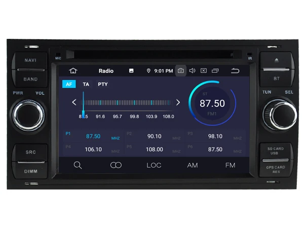 PX5 Octa(8)-Core Android 9,0 автомобильный dvd-плеер для FORD FOCUS Автомобильный аудио gps Мультимедийная навигация