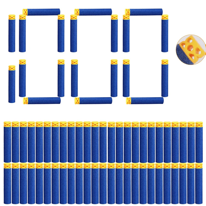 Soft Refill Bullets Foam Darts 7.2cm 