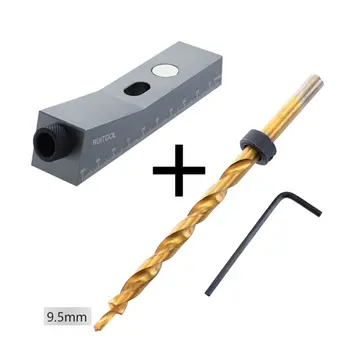 

Aluminum Alloy Small Oblique Hole Locator Drill Guide Magnetic Woodworking Tool 40JE