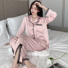 Pajamas for Women Winter Christmas Pajamas Pajamas Christmas Pajamas with Pants Bathrobe Sets for Skin Care Female Dress