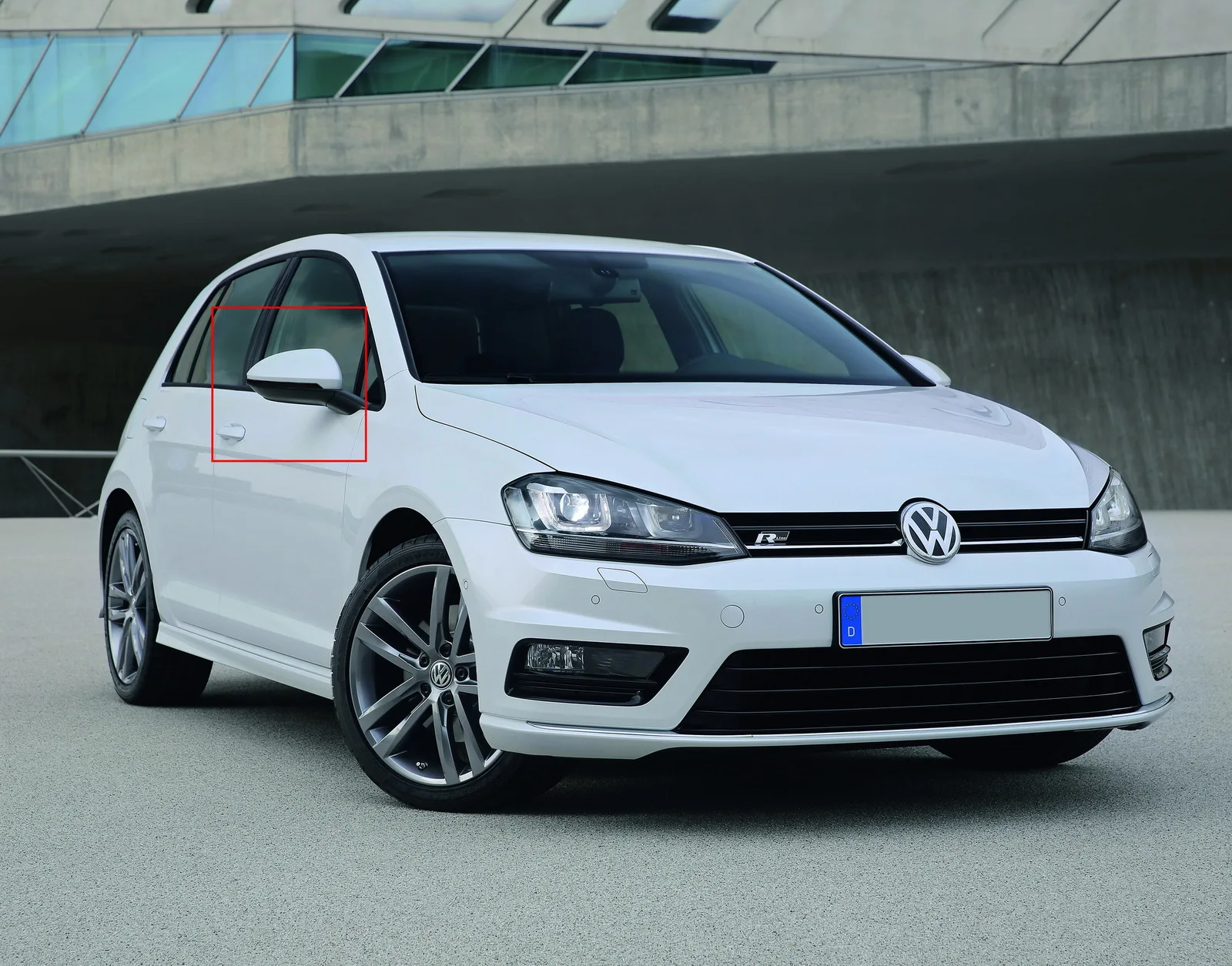 Для VW Golf MK7 GTI R Touran Динамический светодиодный боковое зеркало индикатор сигнала поворота светильник