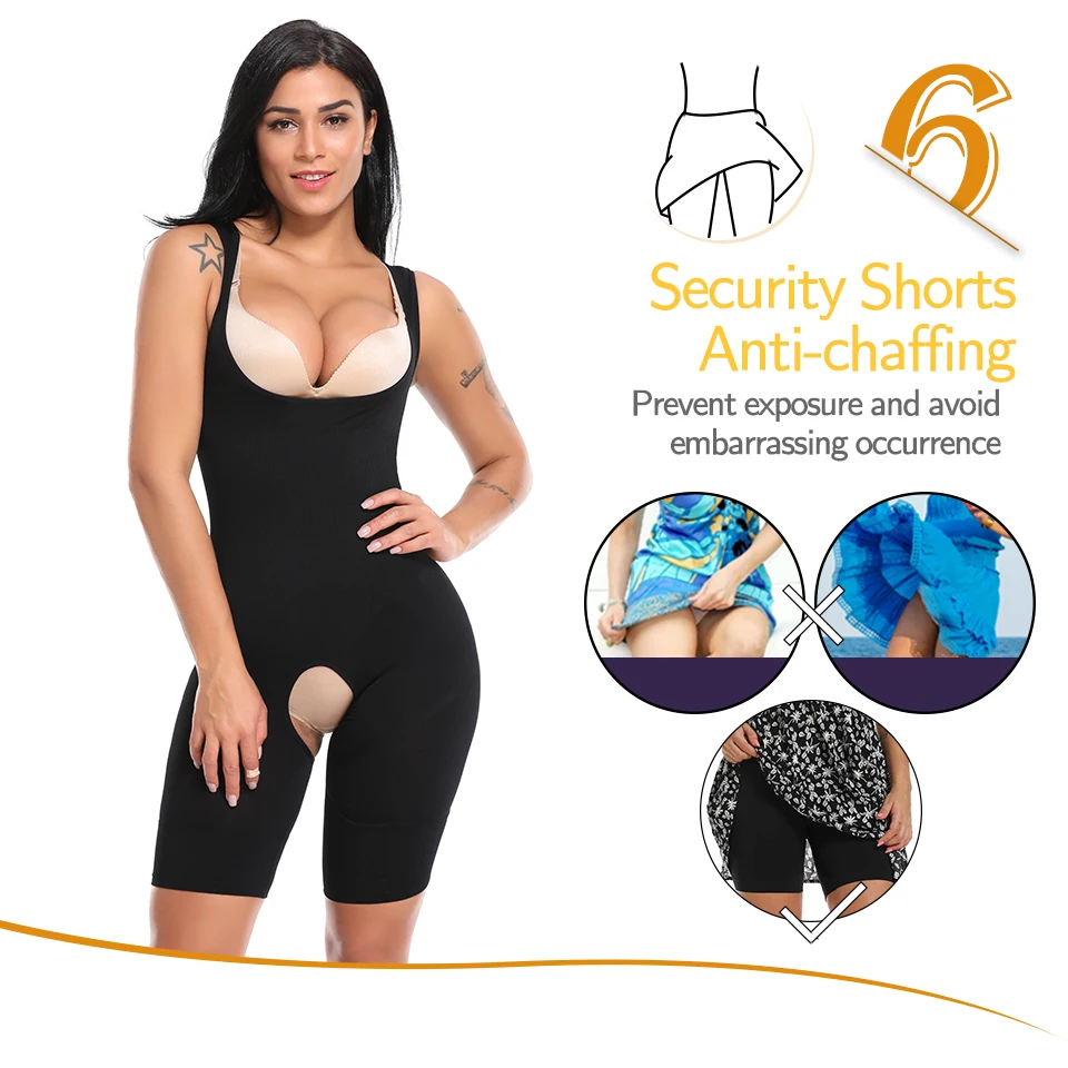 Women Shapewear Postpartum Bodysuits Corrective Underwear Slimming Full Body Shaper Waist Trainer Bodysuit Fajas Colombianas shapewear bodysuit