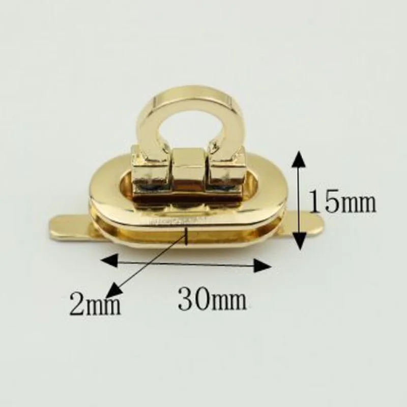 1 шт. модная Пряжка из сплава с поворотным замком застежка защелка для