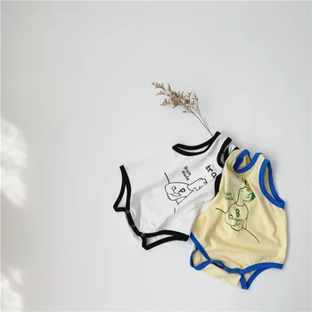 

Summer of 2020 Infants Cute Stick Figure Bodysuits