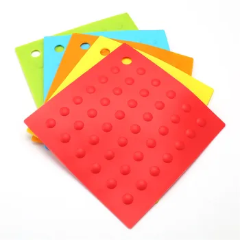 

New Silicone Table Mat BPA Free Waterproof Set Dining Table Placemat Kitchen Tool Hot Pad Baking Coaster Coffee Tea Place Mat