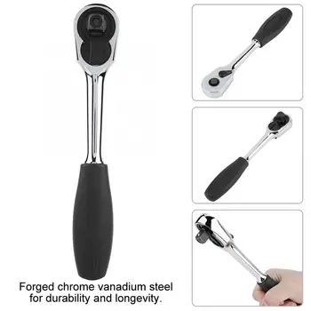 

3pcs 45 Teeth Quick Circlip Ratchet Wrench Set Special Swivel Repair Tools Wrenches Universal Wrench Tool
