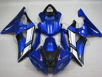 

YZF R6 2014 Motorcycle Fairing YZFR6 14 15 Blue White Bodywork YZF R6 2008 - 2015 Full Body Kits