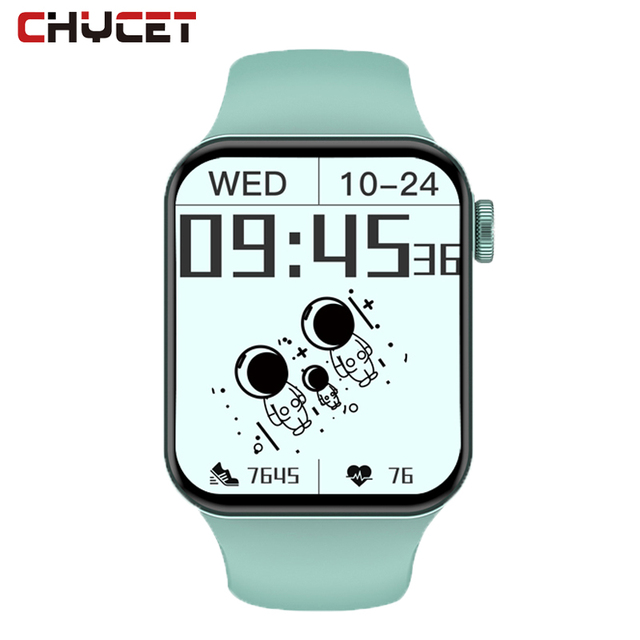 IWO Series 7 Smartwatch Smart Watch Body Temperature 44 MM Sport Smart Watches Men Women Gift For Android IOS + Box