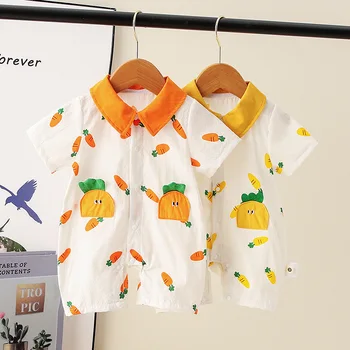 

Newborn Baby Rompers Cartoon Baby Boy Clothes Children Jumpsuit Boys Summer Onesie Infant Baby Romper Overalls Clothing