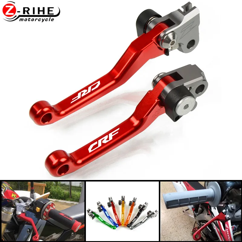 Мотоцикл Dirt Bike Pivot тормозные рычаги сцепления с ЧПУ для HONDA CRF450R 2008 2009 2007 2010 2011 2012 2013