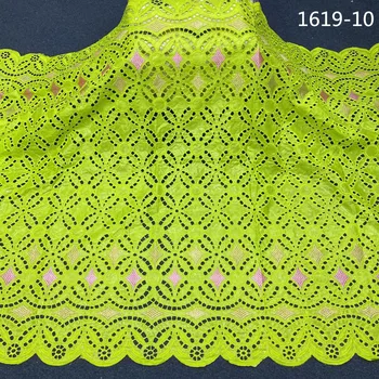 

African Bazin Riche Fabric 2020 High Quality Guinea Brocade Bazin Brode Lace Fabric Embroidery Swiss voile Lace Fabric 1619