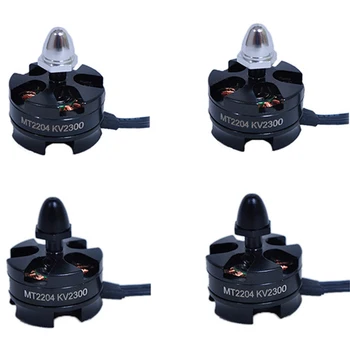 

4Pcs Mt2204 2300Kv Cw Ccw Mini Brushless Motor For Mini 200 210 230 250 Mm Quadcopter