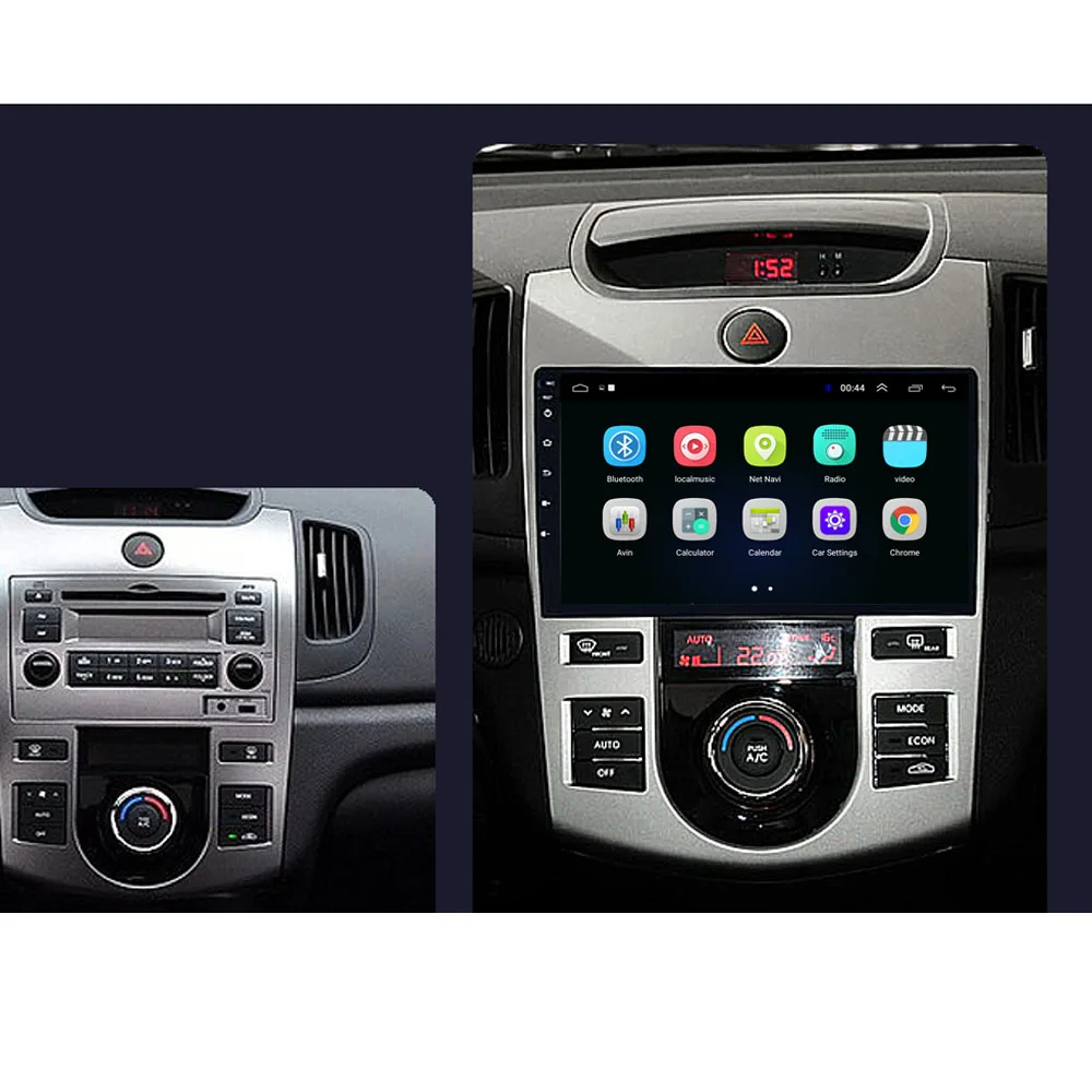 4G LTE Android 8,1 для KIA Forte Cerato 2008 2009 2010 2011 2012 Мультимедиа стерео автомобильный dvd-плеер навигация gps радио
