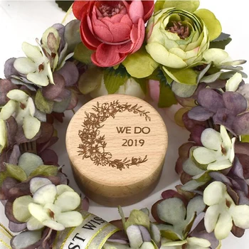 

Wedding Customized Wedding Gift Personalized Ring Box Rustic Wedding Ring Bearer Box Wooden Ring Bearer Boxes Engraved Rustic