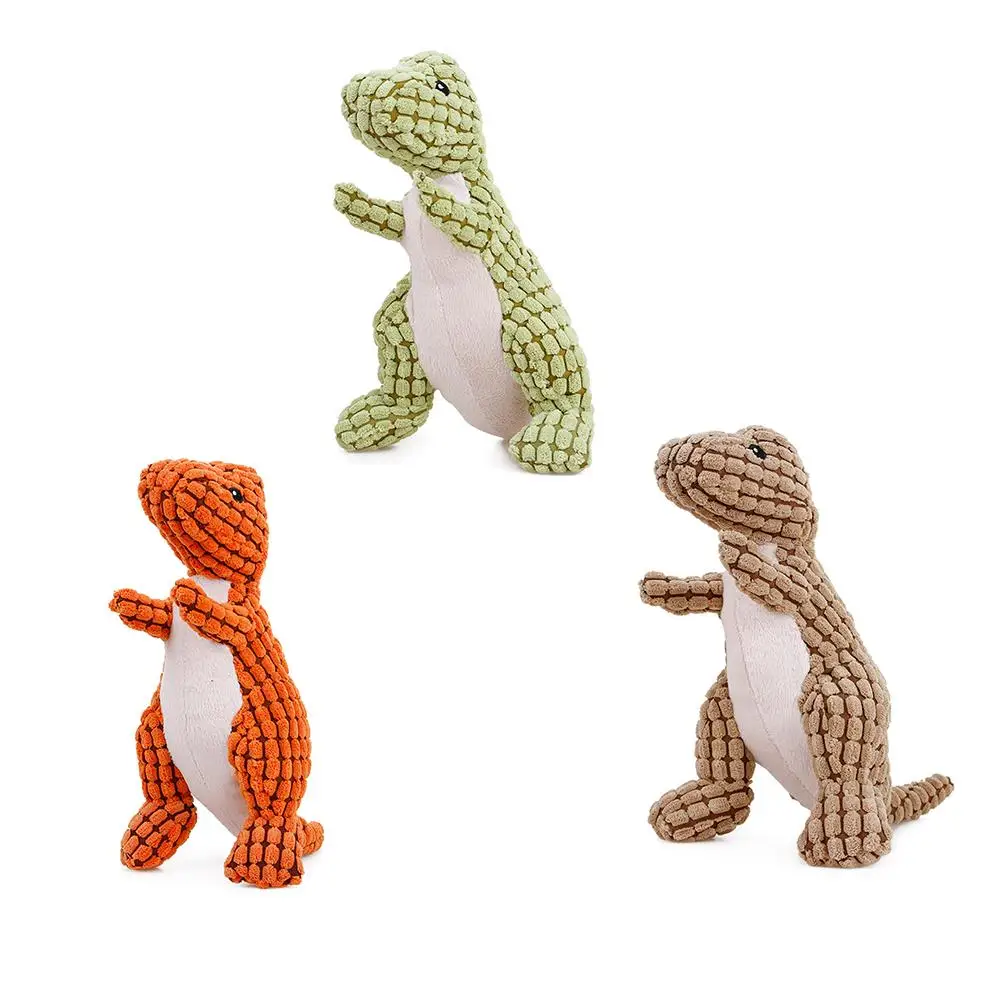 

New High-quality Vocal Dog Toy Bite-Resistant Big Dinosaur Plush Dog Toy Cartoon Dinosaur For Men And Women As Special Gift