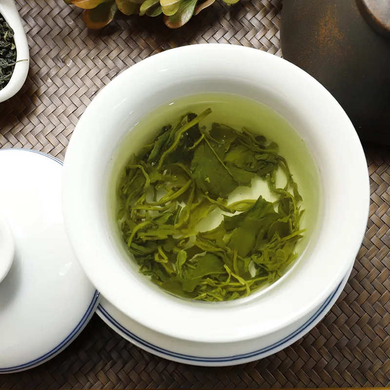 Chinese High Mountains Green Tea Real Organic New Early Spring Tea for Weight Loss Green Food Health Care