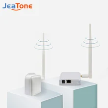 Jeatone – émetteur récepteur sans fil, Kit de pont de Port Ethernet, connexion extérieure longue portée 1 KM pour caméra SIP, interphone vidéo