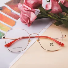 Новинка, Брендовые женские большие очки, Ретро стиль, большие очки, оправа, сплав, оптические очки, модные очки для близорукости по рецепту