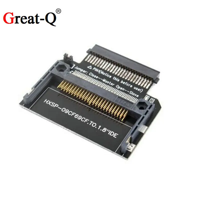 Great Q Новый компактный переходник для флэш памяти CF до 1 8 &quotIDE 50 Pin адаптер жесткого
