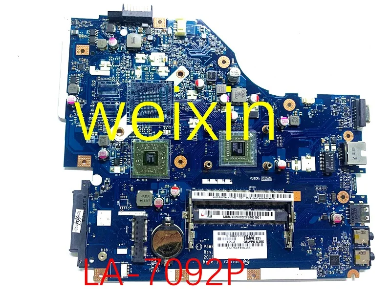 Материнская плата для ноутбуков Acer 5253 5250 материнская MBNCV02002 PEWE6 основная DDR3 с