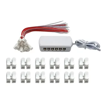 

CG1062 Wiring Port Sharing Device Led Lamp Shunt Wiring Box Sand Table Model Scene Lighting System