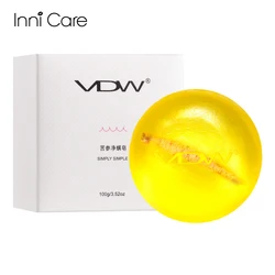 Facial Soap Face Wash Anti Acarid Oil Control Deep Cleansing Face soap Sophora Flavescens Body Back Skin Care