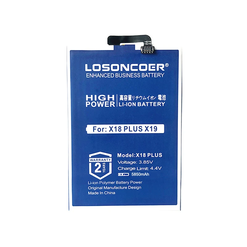 LOSONCOER 5850 мАч X18 Plus батарея для Cubot X18 Plus батарея для Cubot P20 для Cubot X19 Высококачественный аккумулятор для телефона+ Подарочные инструменты