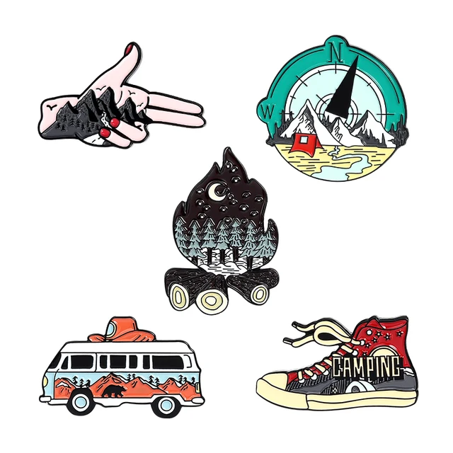 Miss Zoe 4~14pcs/set Cartoon enamel pins set Fairy tale Brooches Denim coat backpack Lapel Pin Badge Cute Animal Jewelry Gift set2