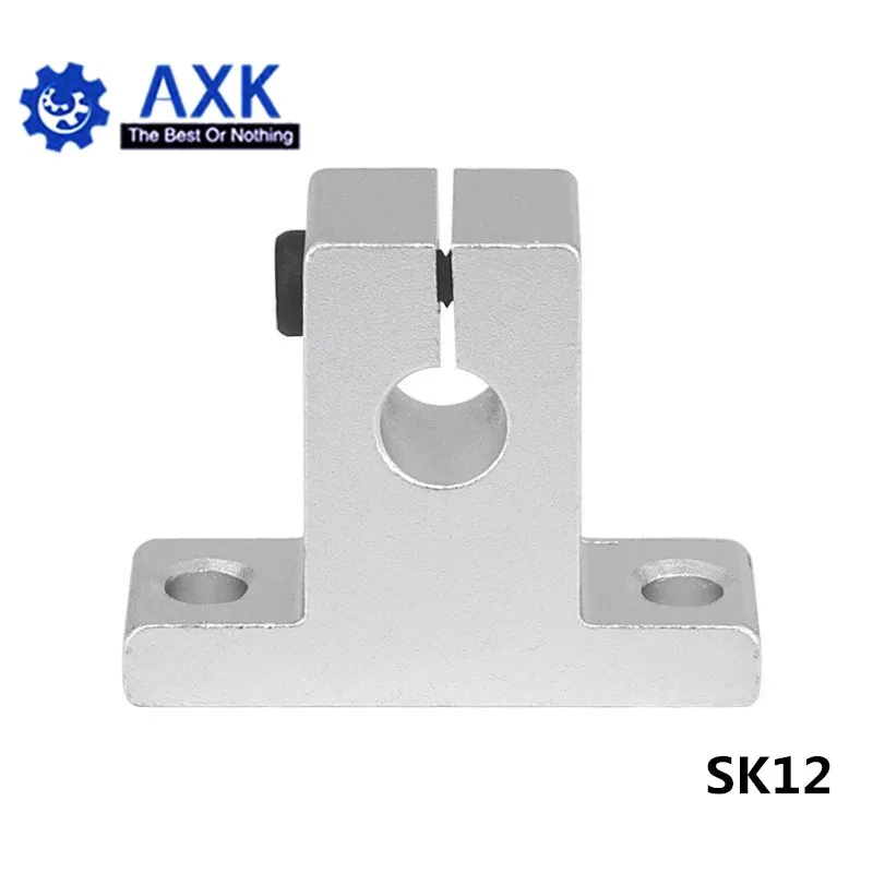 10pcs/lot SK12 12mm linear bearing rail shaft support XYZ Table CNC Router SH12A | Обустройство дома