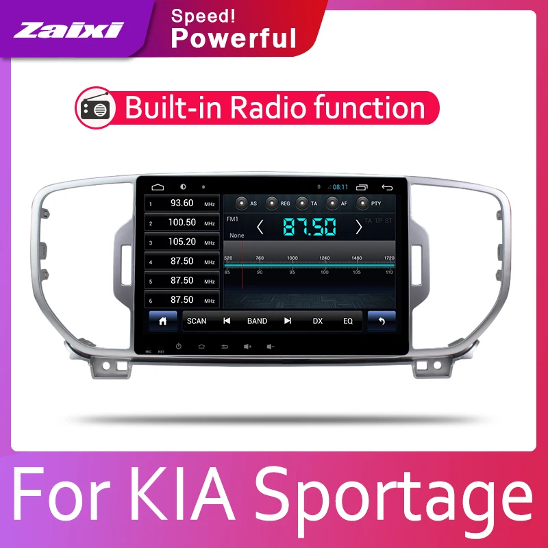 ZaiXi автомобильная система Android 1080P ips ЖК-экран для Kia Sportage KX5~ автомобильный Радио плеер gps Навигация BT WiFi AUX