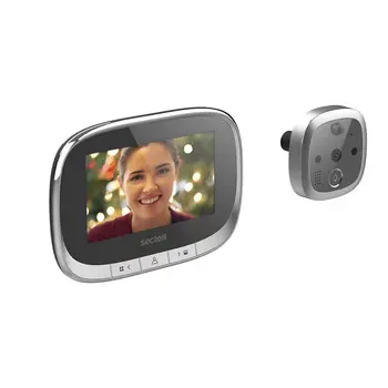 

4.3 Inch Scrren Smart Peephole Viewer Visual Doorbell Ir Night 160 Degree Viewing Home Security Doorbell