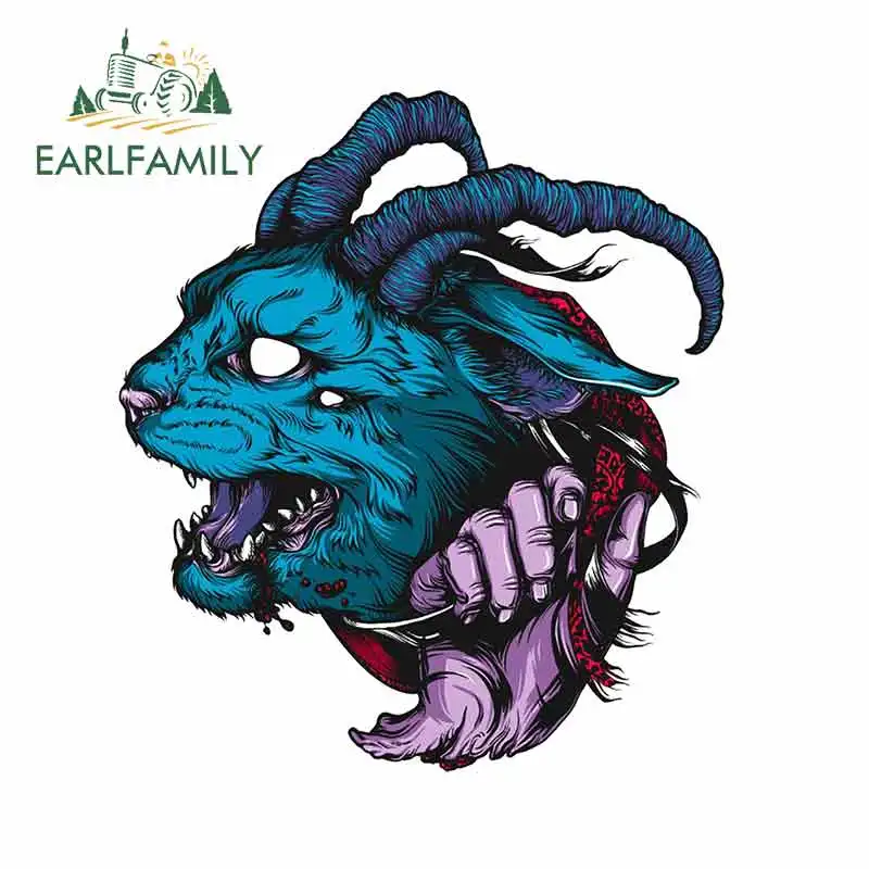 EARLFAMILY 13 см x 11 4 для кошек монстров автомобильные наклейки и виниловые