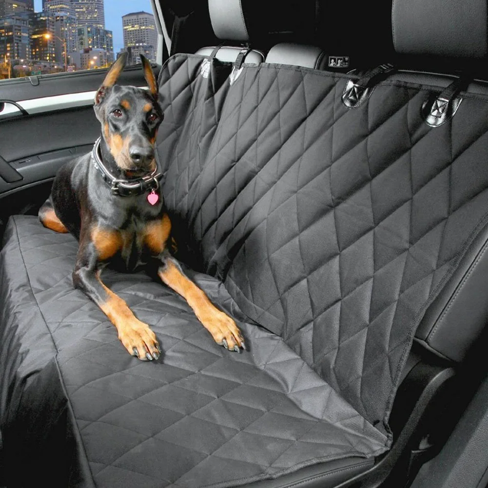 

600D Oxford Cloth Pet Dog Car Seat Carrier Cover Rear Back Blanket Mat Non-Slip Folding Cushion Mat For Dogs Folding Blankets